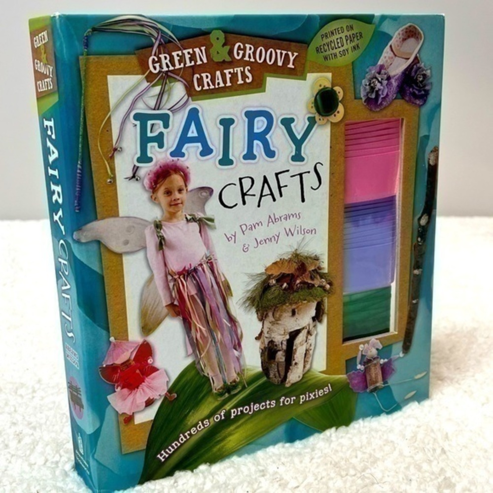 Green & Groovy Fairy Crafts Children's Activity Set